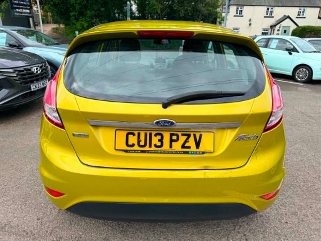 Ford Fiesta 1.5 Tdci Zetec Euro 5 Yellow #3