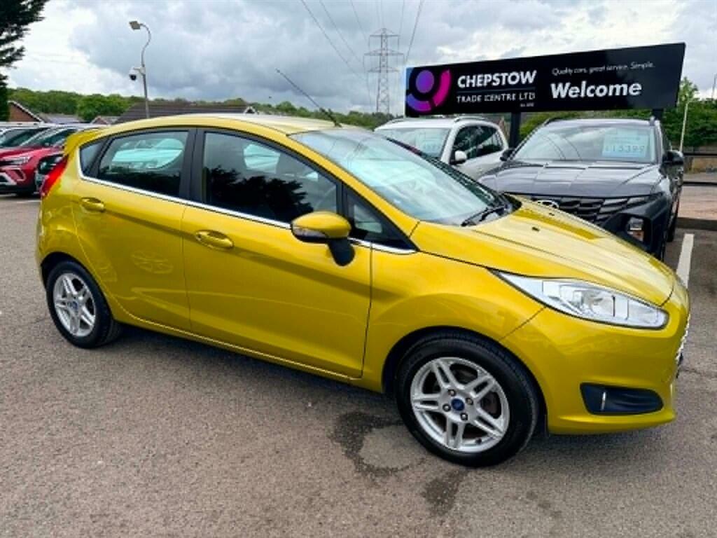 Ford Fiesta 1.5 Tdci Zetec Euro 5 Yellow