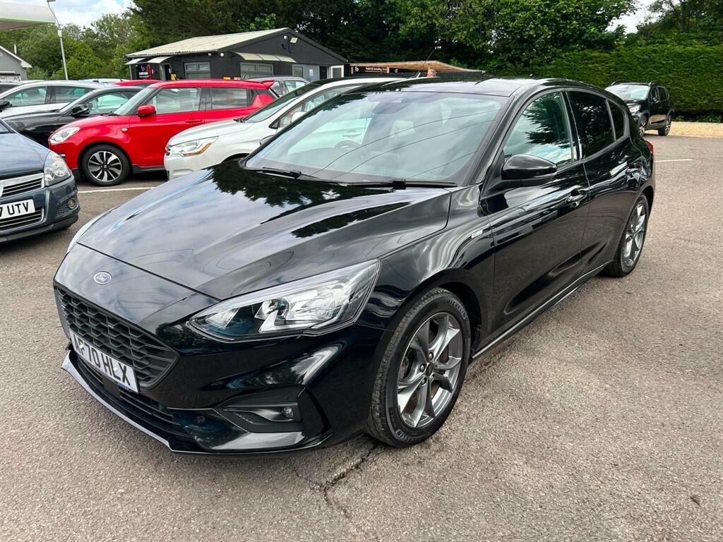 Ford Focus 2.0 Ecoblue St-line Euro 6 Ss Black #4