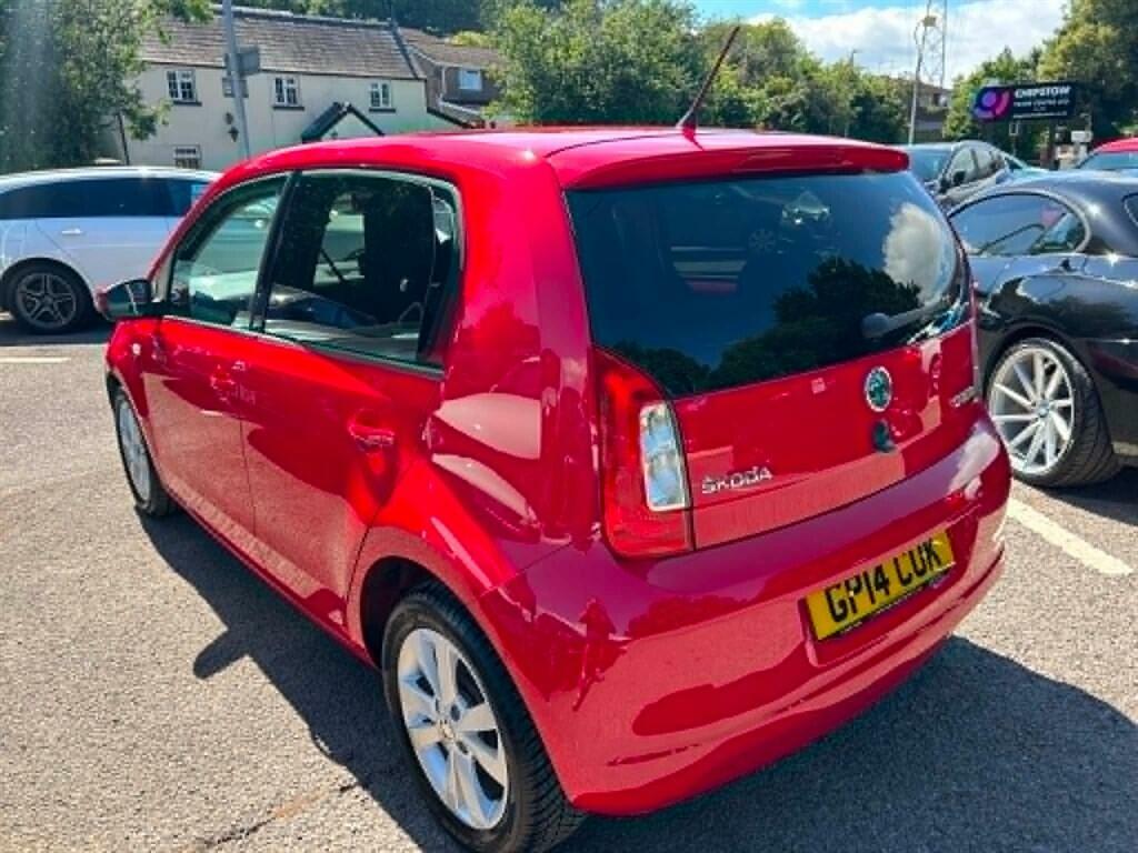 Skoda Citigo 1.0 Mpi Greentech Elegance Euro 5 Ss Red #4