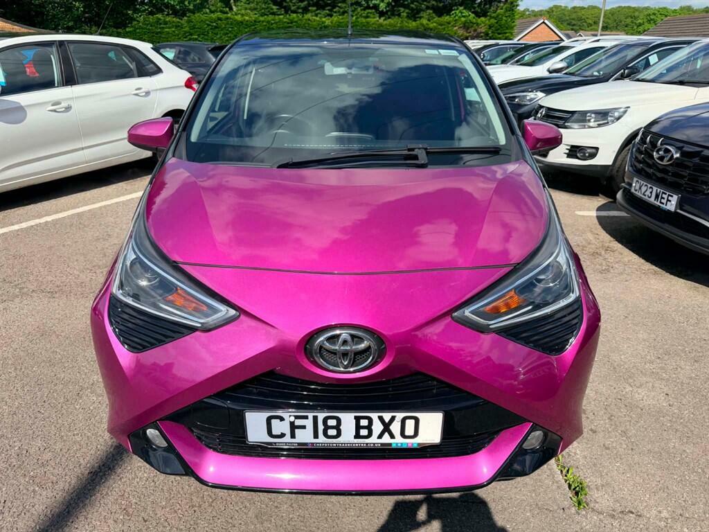 Toyota Aygo 1.0 Vvt-i X-press White #6