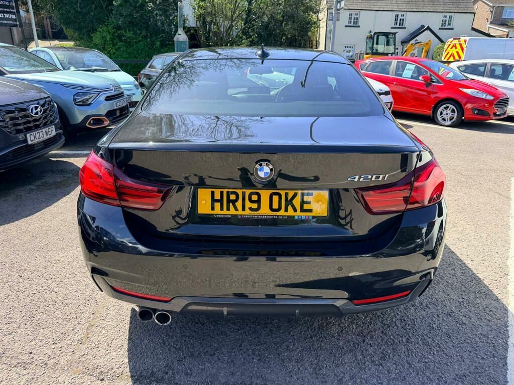BMW 4 Series 2.0 420I Gpf M Sport Euro 6 Ss Black #3