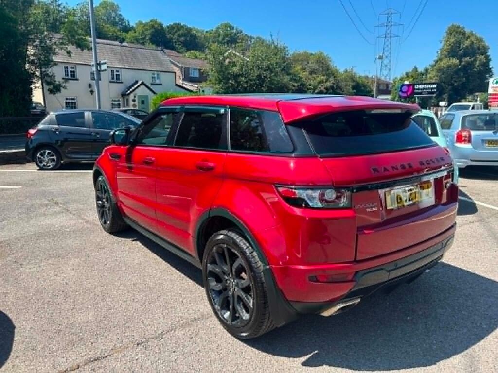 Land Rover Range Rover Evoque 2.2 Sd4 Dynamic 4Wd Euro 5 WG62FPJ Red #4