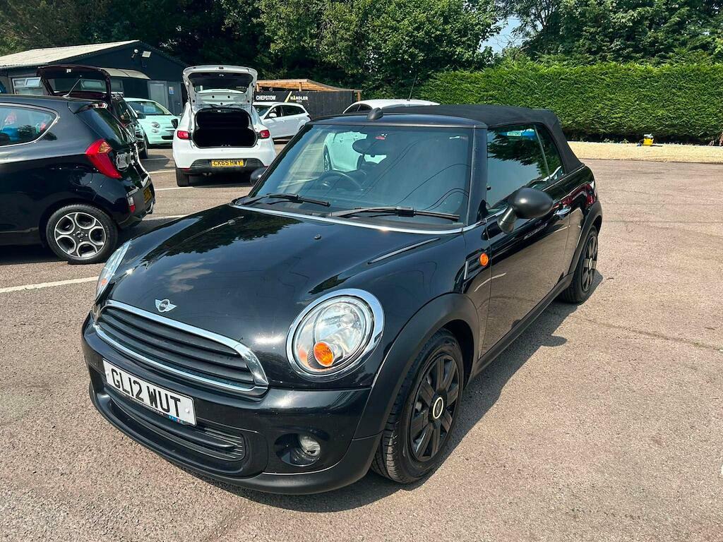 Mini Convertible One Black #6