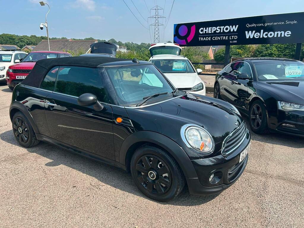 Mini Convertible One Black