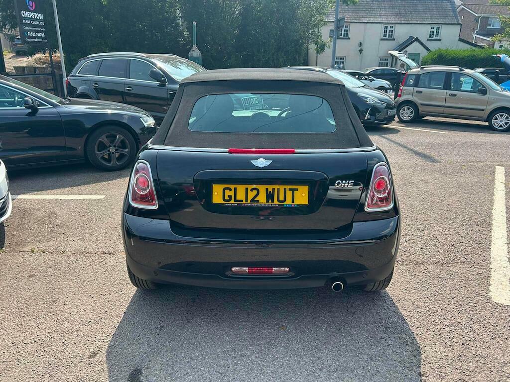 Mini Convertible One Black #4