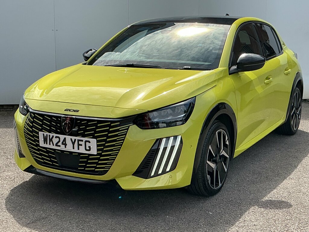 Peugeot 208 1.2 Puretech Gt Hatchback Euro 6 Yellow #2