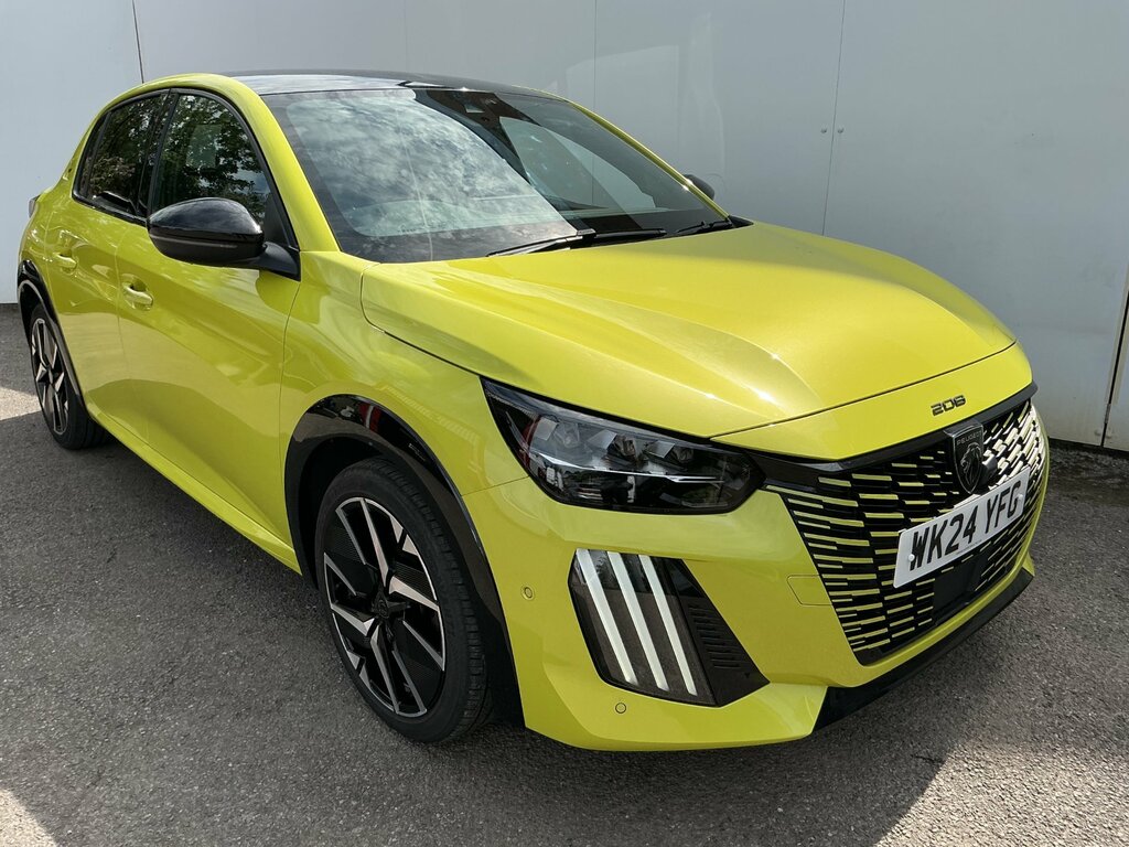 Peugeot 208 1.2 Puretech Gt Hatchback Euro 6 Yellow #4