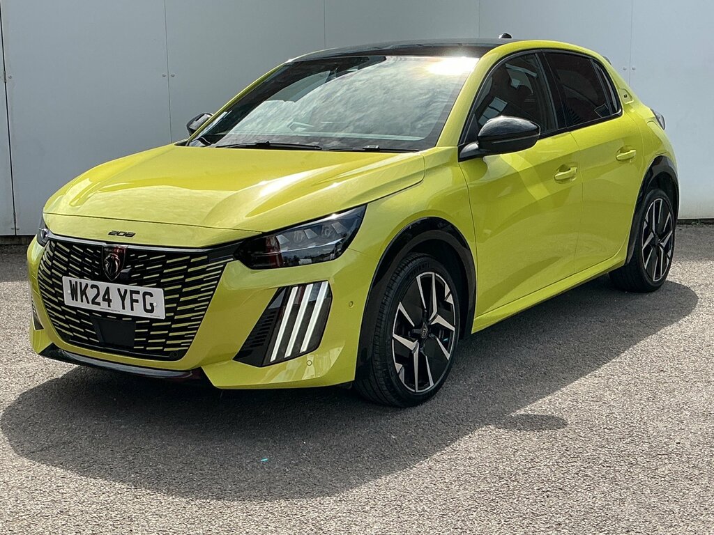 Peugeot 208 1.2 Puretech Gt Hatchback Euro 6 Yellow