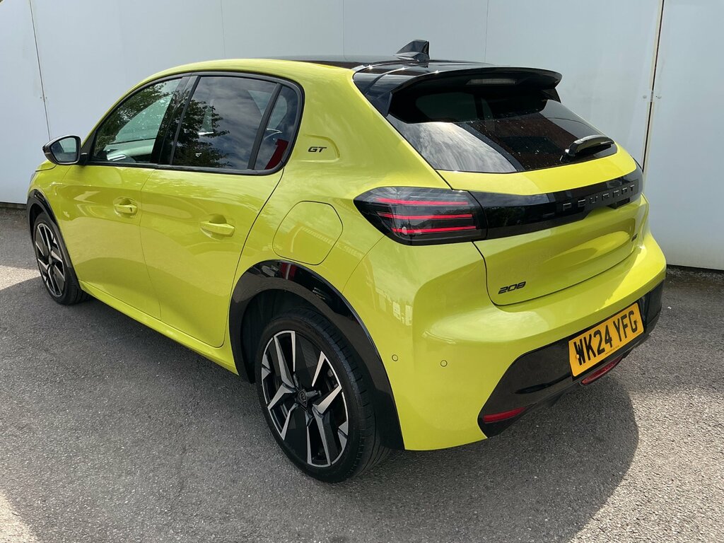 Peugeot 208 1.2 Puretech Gt Hatchback Euro 6 Yellow #5