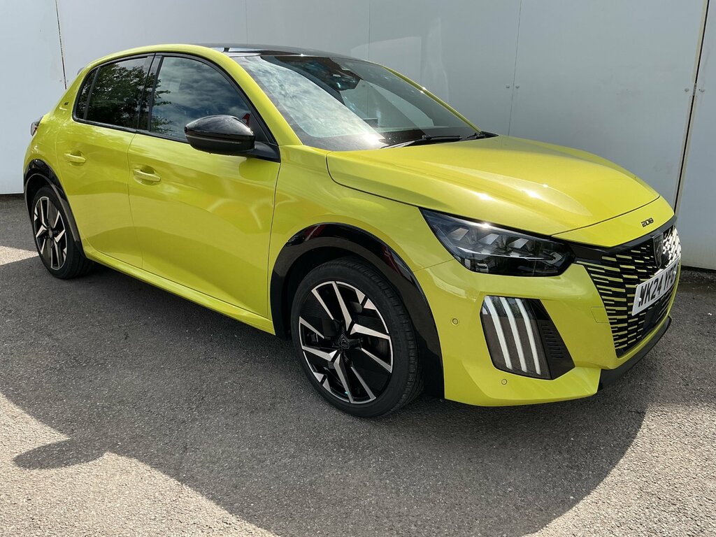 Peugeot 208 1.2 Puretech Gt Hatchback Euro 6 Yellow #3