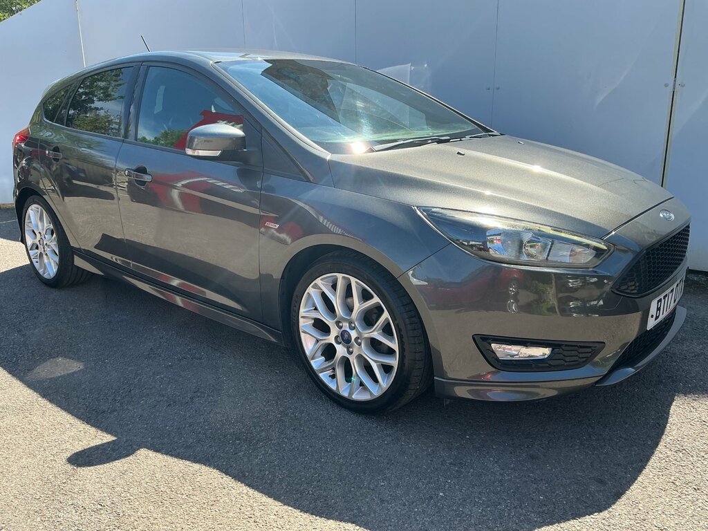 Ford Focus 1.5 Tdci St-line Hatchback Euro BT17OTX Grey #3