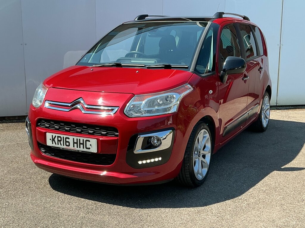Citroen C3 Picasso 1.6 Bluehdi Platinum Mpv Euro 6 Red #2