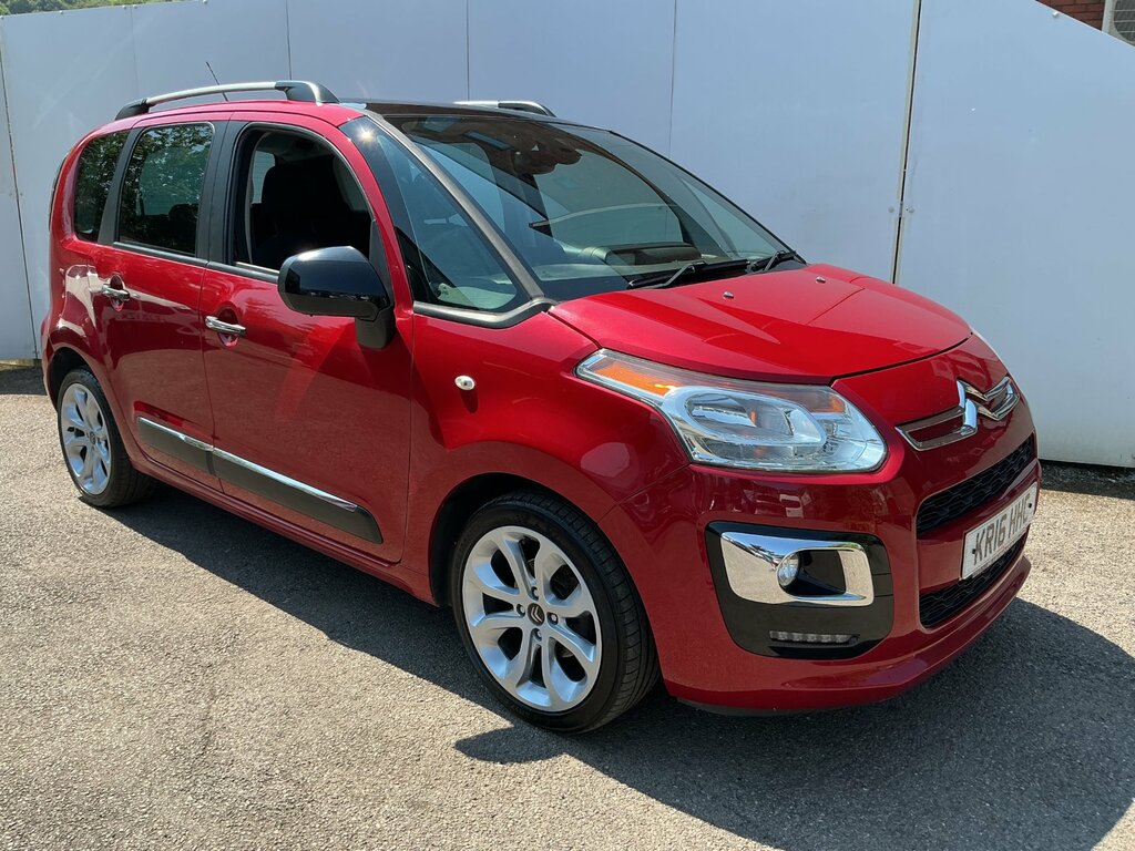 Citroen C3 Picasso 1.6 Bluehdi Platinum Mpv Euro 6 Red #3