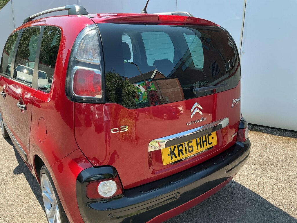 Citroen C3 Picasso 1.6 Bluehdi Platinum Mpv Euro 6 Red #6