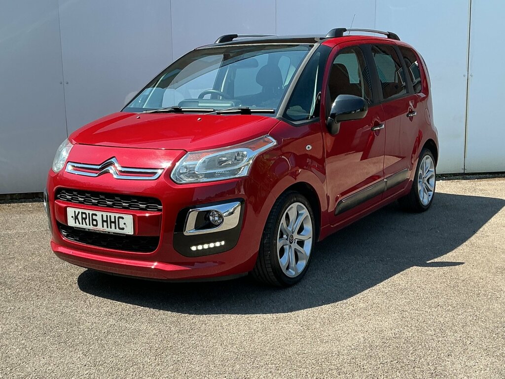 Citroen C3 Picasso 1.6 Bluehdi Platinum Mpv Euro 6 Red