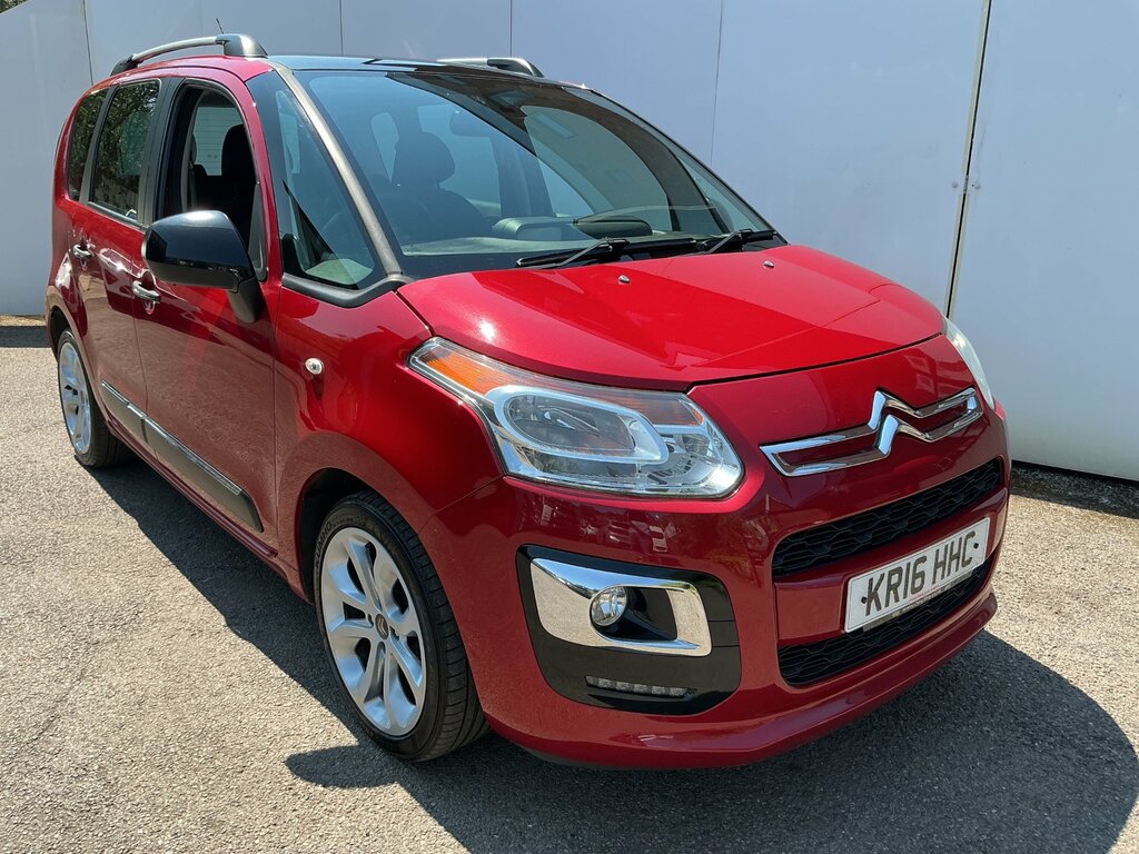 Citroen C3 Picasso 1.6 Bluehdi Platinum Mpv Euro 6 Red #4