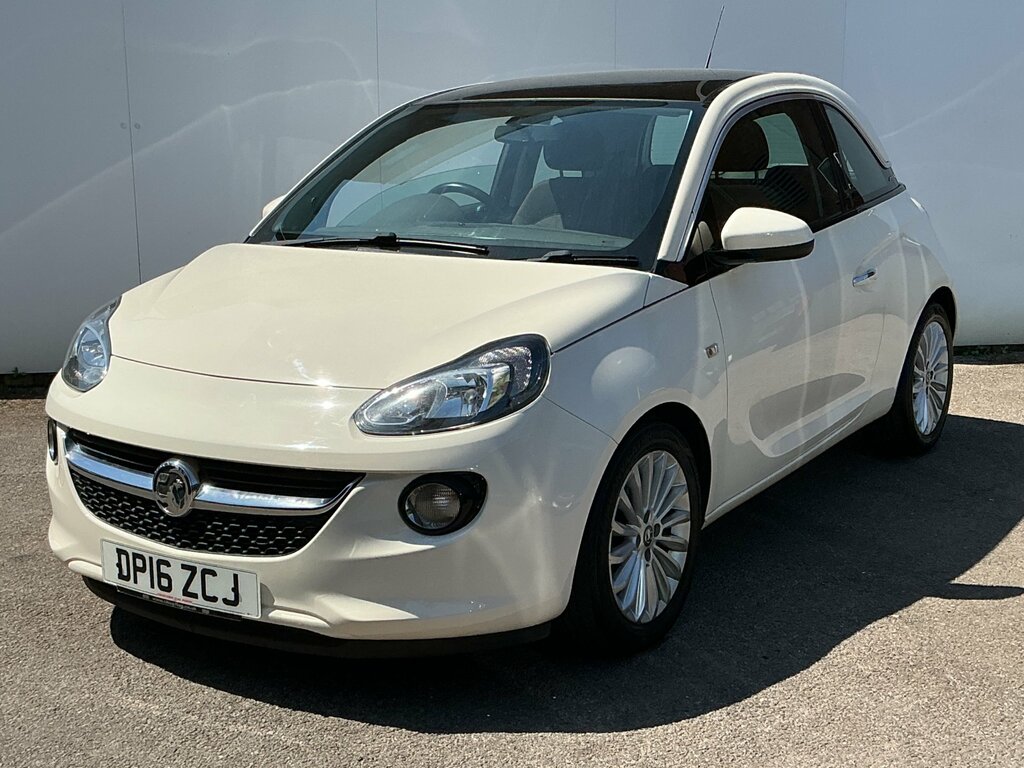 Vauxhall Adam 1.2I Glam Hatchback Euro 6 70 P White