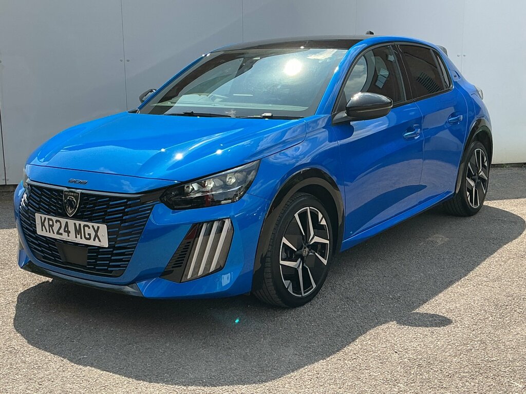 Peugeot 208 1.2 Gt Hatchback Hybrid E-dsc6 Euro 6 Blue