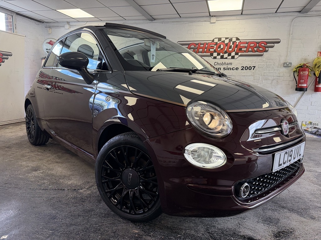 Fiat 500C Collezione Fall Red