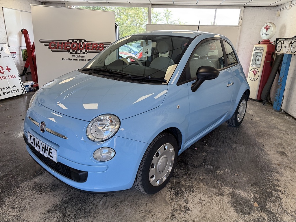 Fiat 500 Pop Blue #4