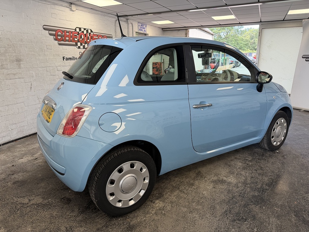 Fiat 500 Pop Blue #6