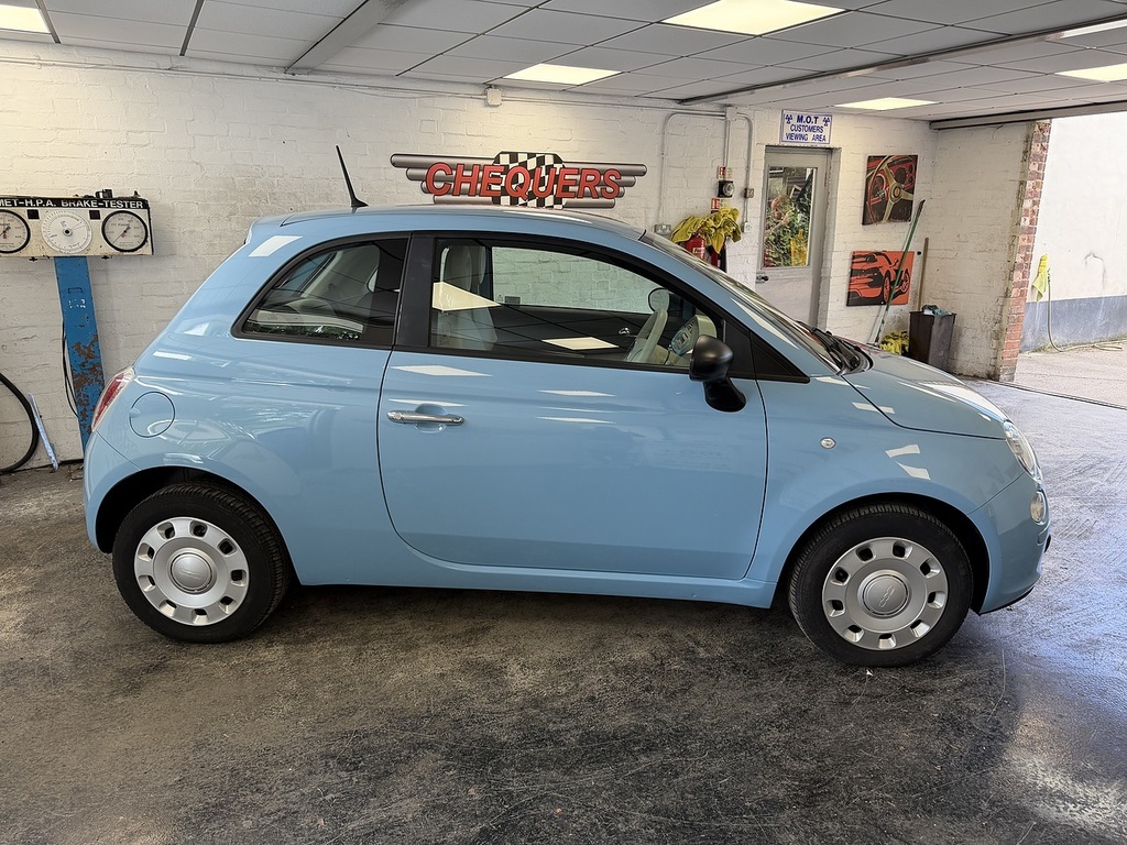 Fiat 500 Pop Blue #5