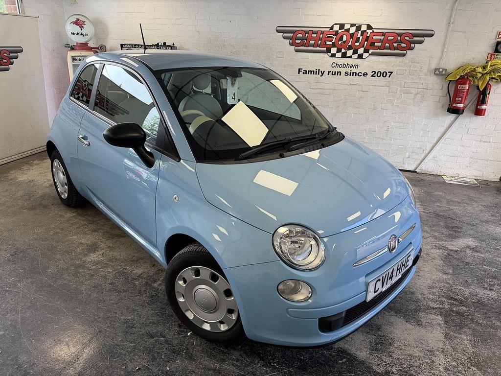 Fiat 500 Pop Blue #2