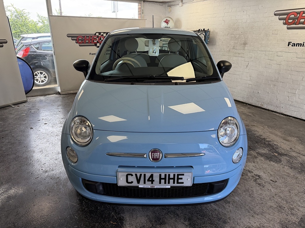 Fiat 500 Pop Blue #3