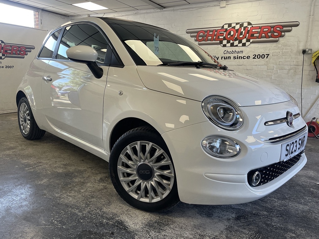 Fiat 500C Lounge White