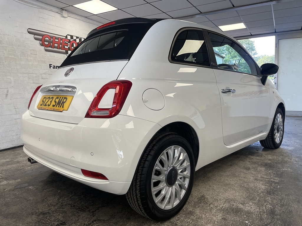 Fiat 500C 1.2 Rock Star Convertible Euro 6 Black #9