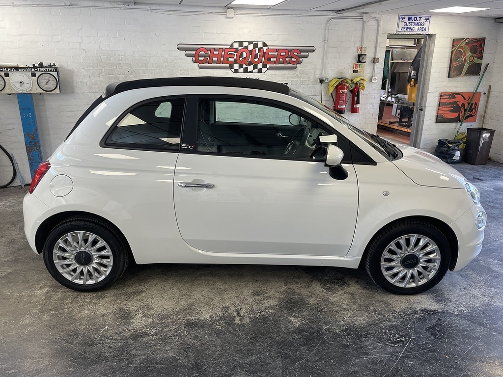 Fiat 500C 1.2 Rock Star Convertible Euro 6 Black #7