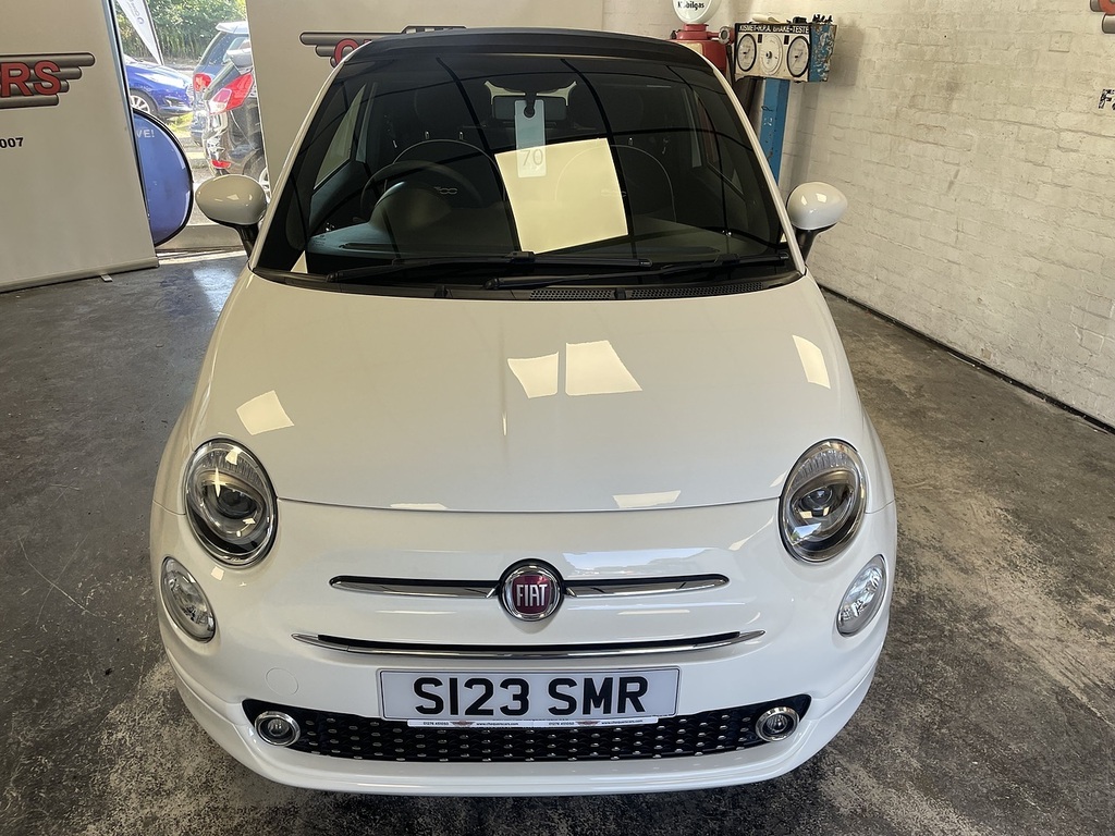 Fiat 500C Lounge White #4