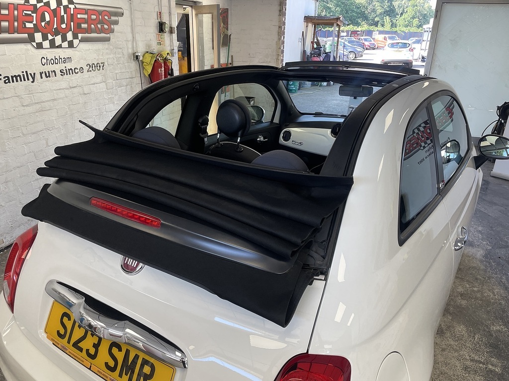 Fiat 500C 1.2 Rock Star Convertible Euro 6 Black #15