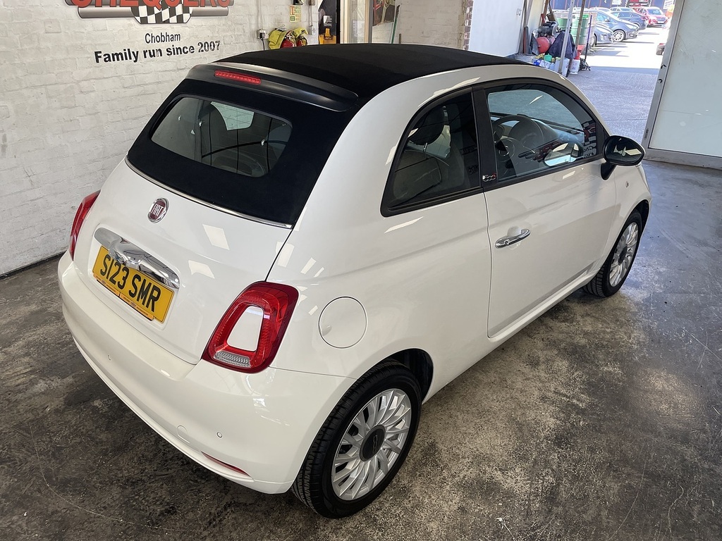 Fiat 500C 1.2 Rock Star Convertible Euro 6 Black #8