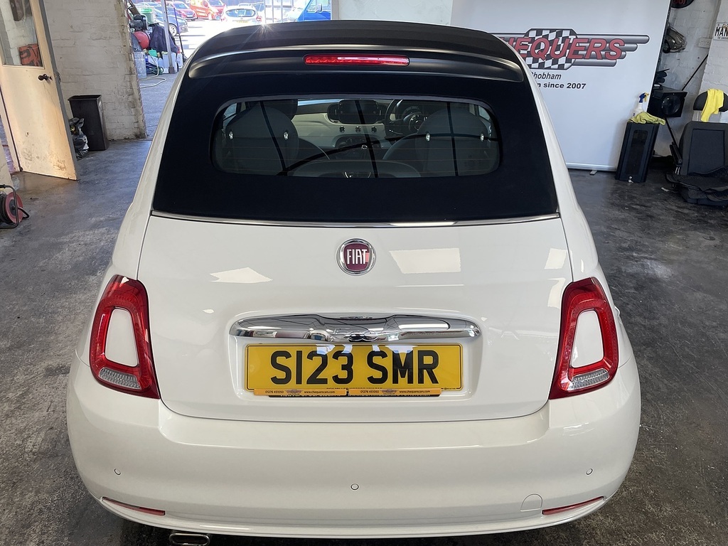 Fiat 500C 1.2 Rock Star Convertible Euro 6 Black #10
