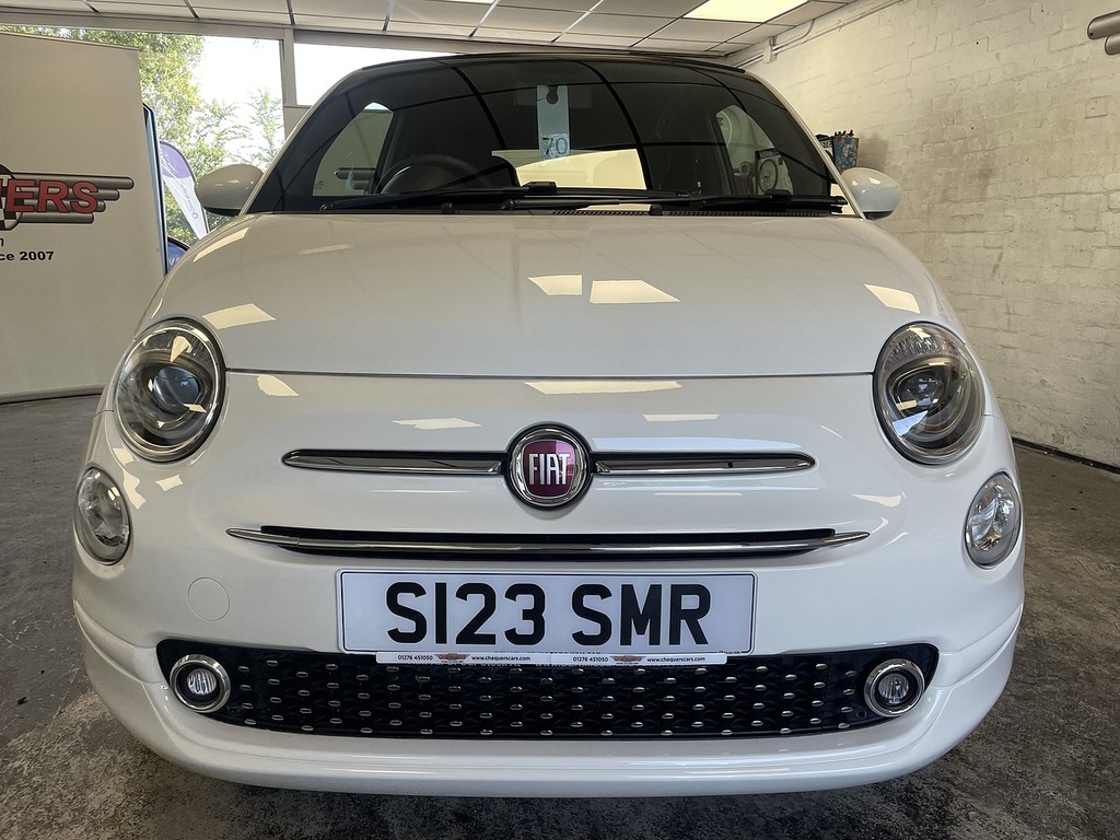 Fiat 500C Lounge White #3