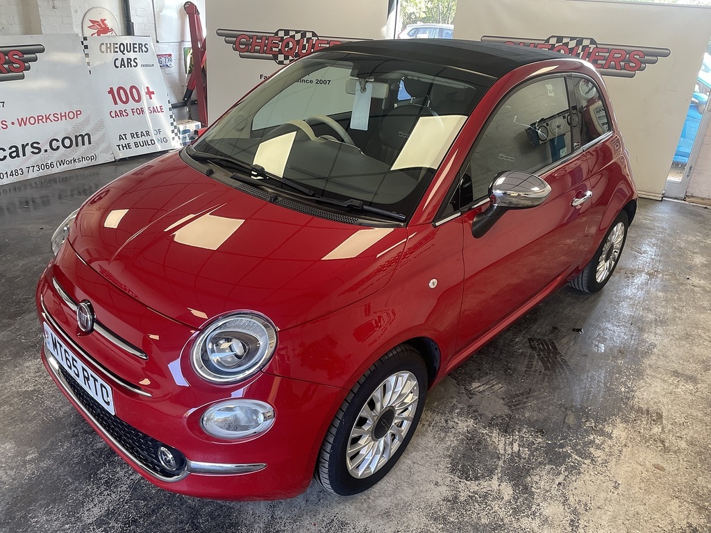 Fiat 500C Twinair Lounge Red #4
