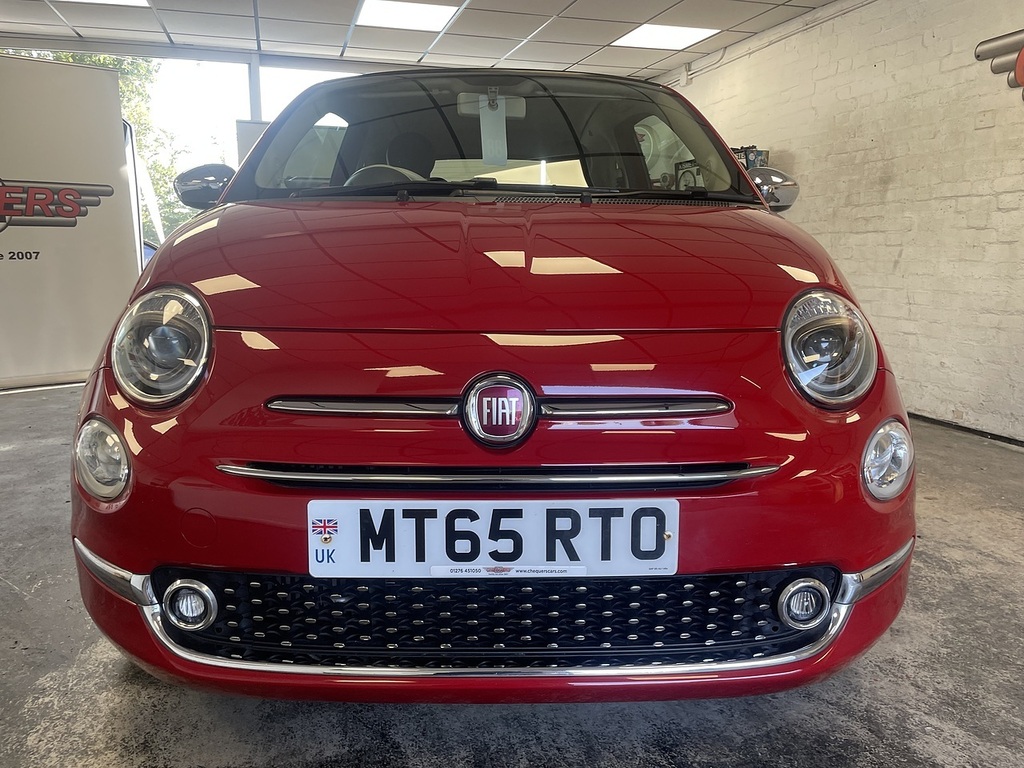 Fiat 500C Twinair Lounge Red #3