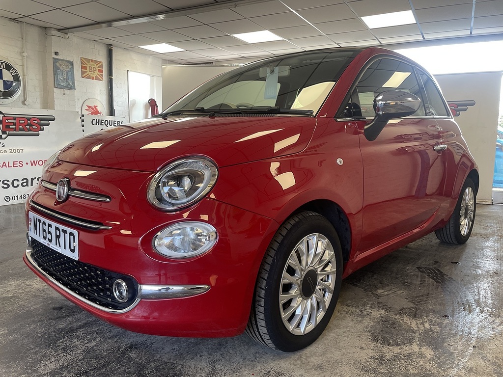 Fiat 500C Twinair Lounge Red #5