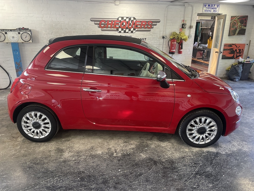 Fiat 500C Twinair Lounge Red #6