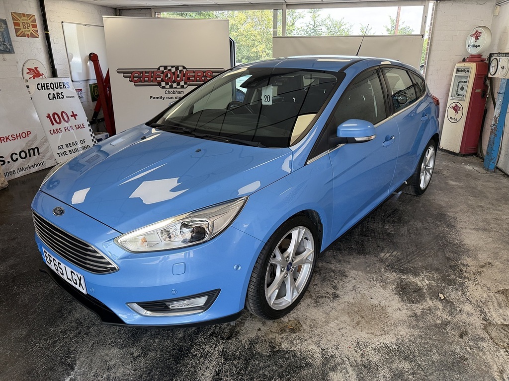 Ford Focus T Ecoboost Titanium X Blue #5