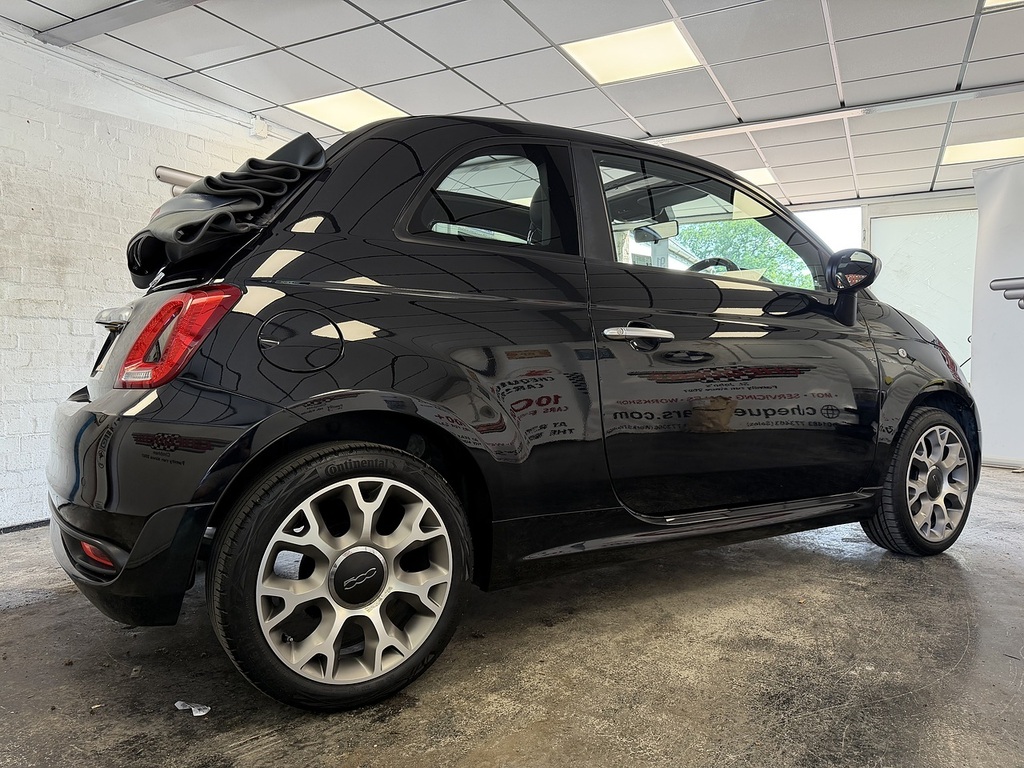 Fiat 500C Rock Star Black #6