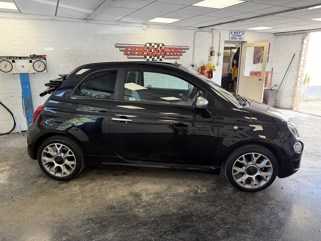 Fiat 500C Rock Star Black #5