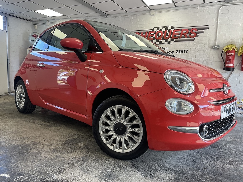 Fiat 500C Lounge Pink