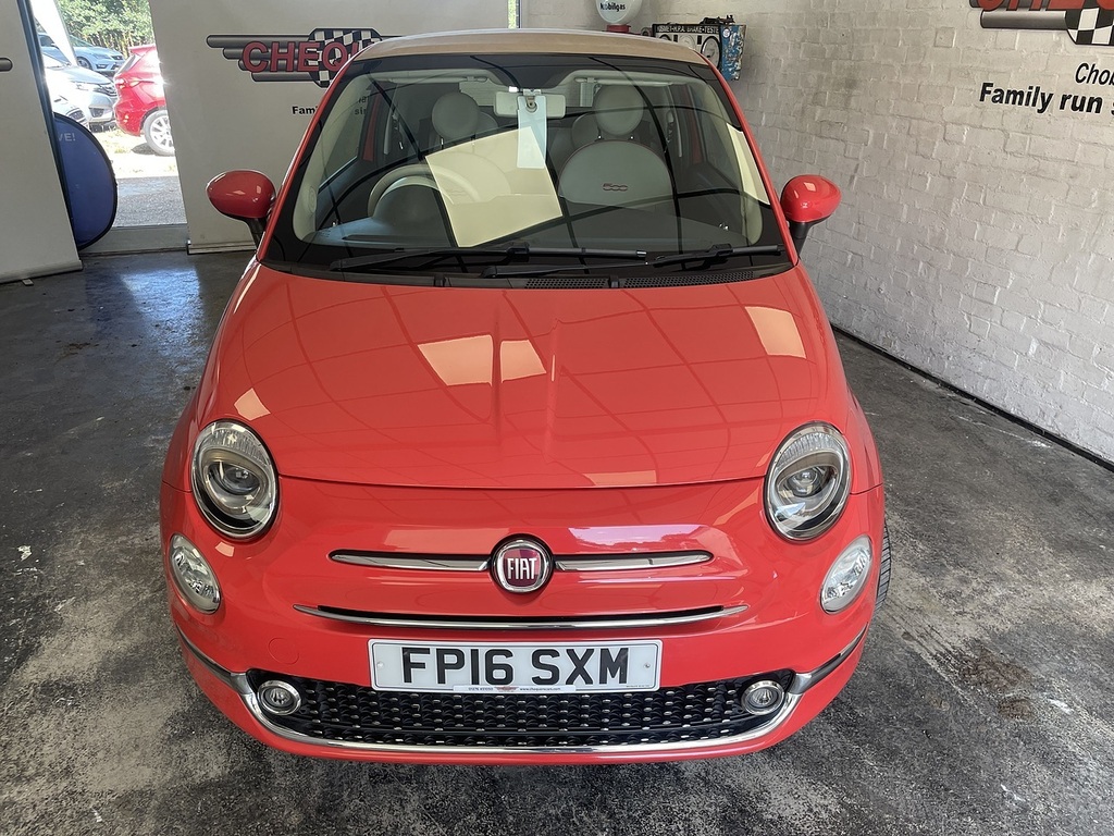Fiat 500C Lounge Pink #3