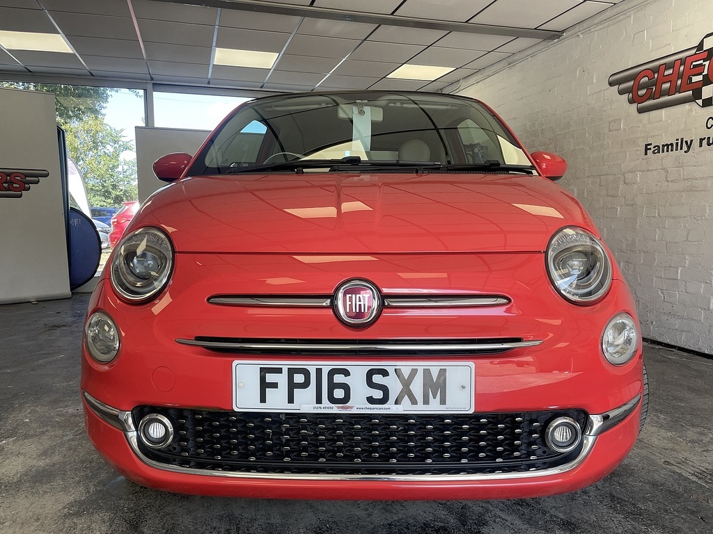 Fiat 500C Lounge Pink #4