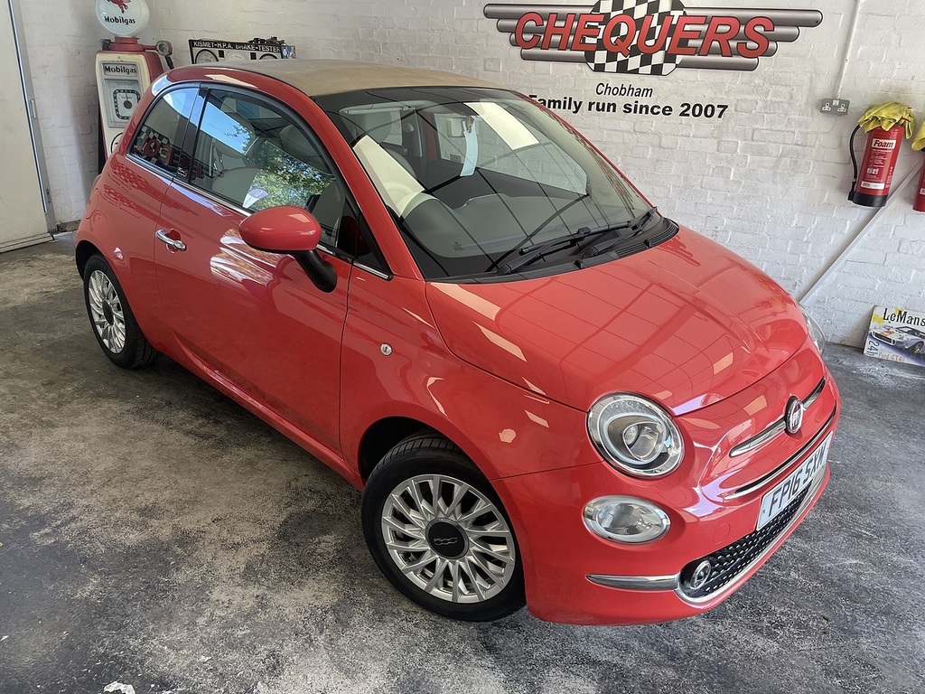 Fiat 500C Lounge Pink #2