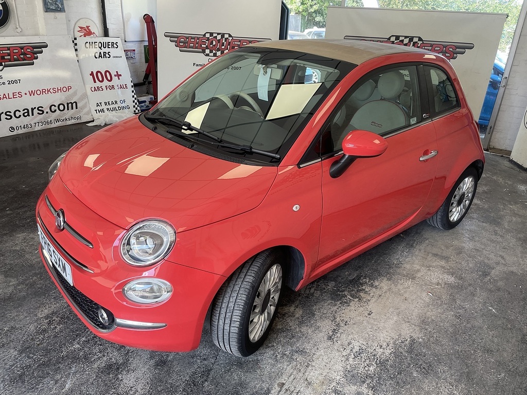 Fiat 500C Lounge Pink #5