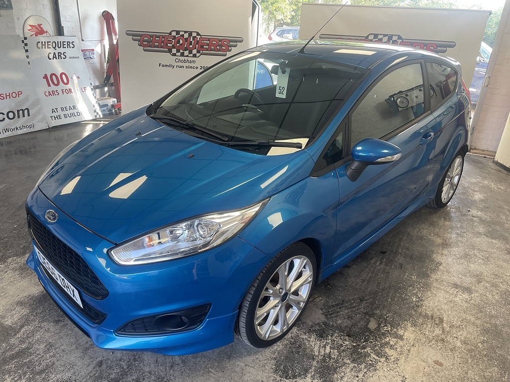 Ford Fiesta T Ecoboost Zetec S CE66DHX Blue #4